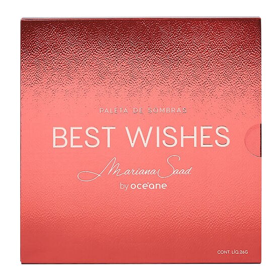 OC�ANE MARIANA SAAD PALETA BEST WISHES